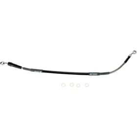 MOOSE OFFROAD Rear Stainless Steel Braided Brake Line Fantic / Yamaha 125-450cc 05-25