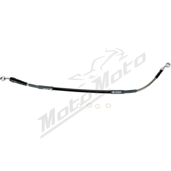 MOOSE OFFROAD Rear Stainless Steel Braided Brake Line Fantic / Yamaha 125-450cc 05-25