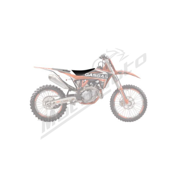 Blackbird seat cover Dream 4 GasGas MC / EC / EC-F 125-450cc 21-23 Black/Grey