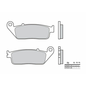 BREMBO Street Carbon Ceramic stabdžių trinkelės HONDA CB / CBR / CMX / CTX / NC / VT / XL 300-750cc 1994-2024
