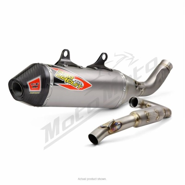 PRO CIRCUIT TI-6 Pro Titanium/Carbon Fiber Exhaust System Gas Gas / Husqvarna / KTM 350 22-24