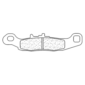 CL BRAKES 1142ATV1 stabdžių trinkelės KAWASAKI KFX / KVF 450-700 02-14