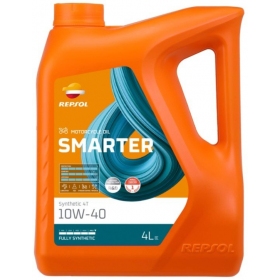 Alyva Repsol Smarter 10W40 Sintetinė - 4T - 4L