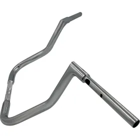 FAT BAGGERS INC. 1-1/4" EZ Install Flat Top Batwing Handlebar Chrome 32mm 91,5cm (33cm)