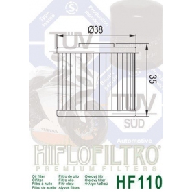 Tepalo filtras HIFLO HF110 HONDA NSF 250cc  nuo 2011