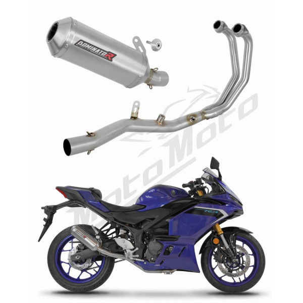 Dominator pilna išmetimo sistema OV G2 + dB killer Yamaha YZF-R3 2025