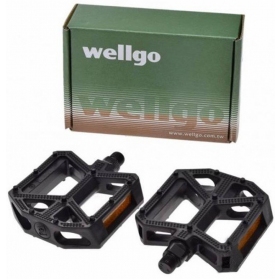 Pedalai plastikiniai WELLGO 9/16" 2vnt.