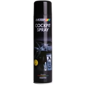 MOTIP Automobilių Prietaisų Skydelio Valiklis "Cocpit Spray" 600ml be silikono