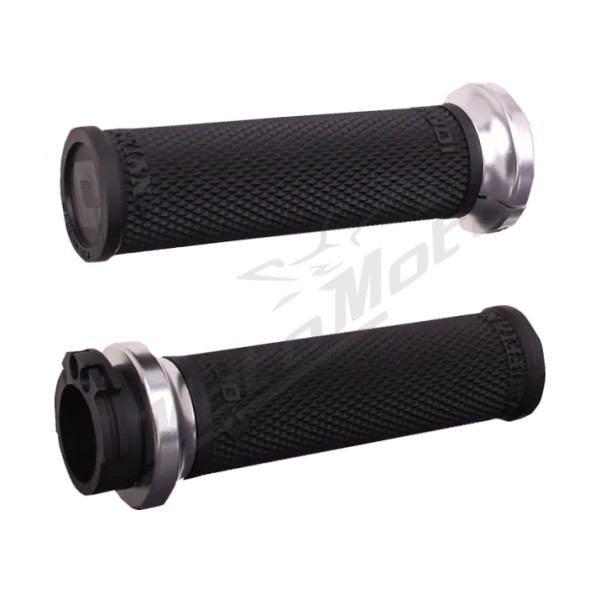 ODI Ruffian Lock-On Street Grips Harley Davidson FLD / FHLHRI / FLHT / FLSTC / FXD / VRSCA / XL / XLH 883-1800 84-22