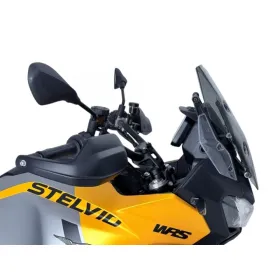 WRS Windscreen Sport Smoke Moto Guzzi Stelvio 1000 ABS 24-25