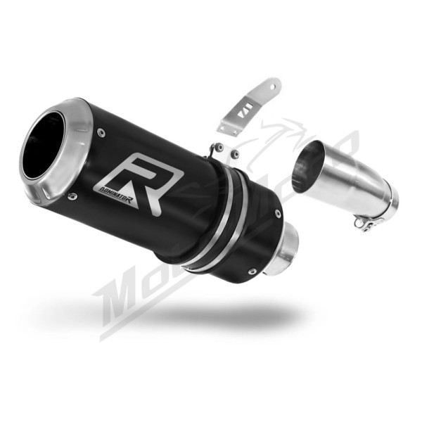 Suzuki GSXR 1000 L7 2017-2020 Dominator Exhaust Silencer Muffler GP BLACK + dB killer