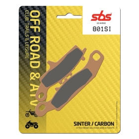 Sbs stabdžių trinkelės 801SI Sintered Offroad KAWASAKI / SUZUKI