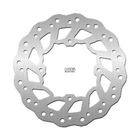 NG BRAKES Front Wave Fixed Brake Disc 250mm Kawasaki KLX / KX / KXE 125-450cc 03-17