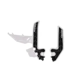 Acerbis X-Grip Frame Guards KTM / GasGas 85cc 25-> White/Black