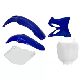 RACETECH Plastic Kit Yamaha YZ 125/250cc 02-05 Blue/ White