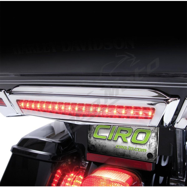 CIRO Tour-Pak® Galinis stabdžių žibintas Harley Davidson FLHRXS / FLHT / FLHTCU / FLHTCUL 1690-1923cc 14-25