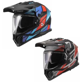 Motocross Helmet LS2 MX702 PIONEER 2 BLOCK