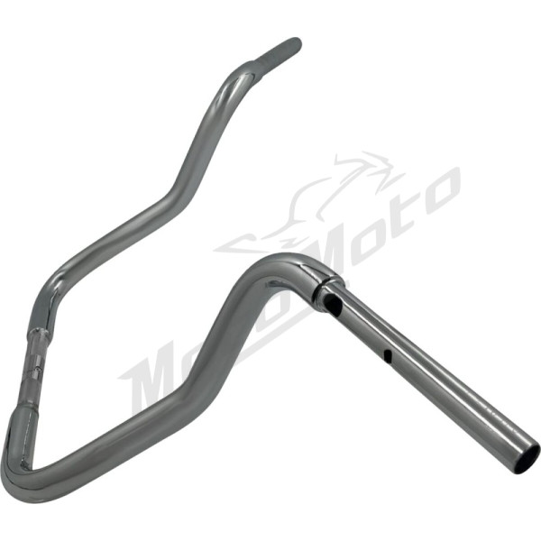 FAT BAGGERS INC. Round Top Handlebar Chrome 97x30.5cm Harley Davidson FLHLT / FLHX / FLHXSE / FLHXU 1923-1977 23-26