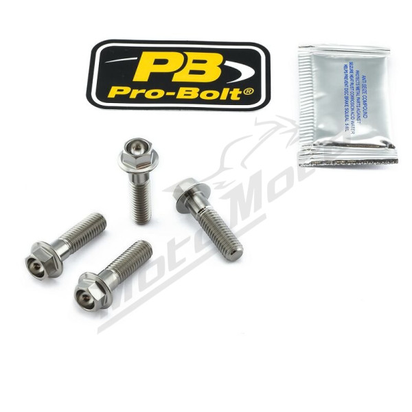 PRO BOLT Titanium Brake Caliper Mount Kit Honda / Kawasaki / Trimph 600-1400cc 99-24