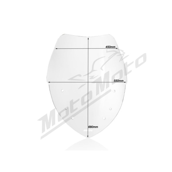 WRS CAPONORD Windscreen Clear BMW R1200RT ABS 05-13