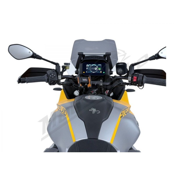 WRS Windscreen Sport W/ Radar Dark Smoke Moto Guzzi Stelvio 1000 ABS 24-25