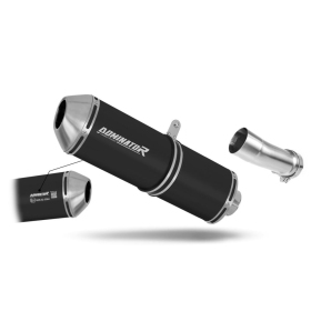 BMW R1200R 2015-2018 EU Approved Exhaust Silencer OVR BLACK