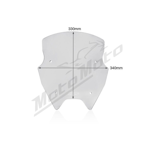 WRS Priekinis stiklas BMW R 1200-1250 RS ABS 15-24
