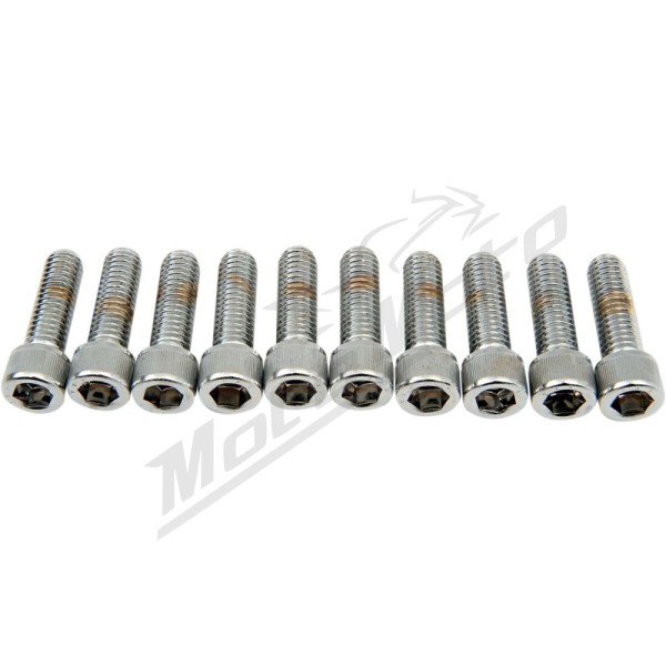 DRAG SPECIALTIES Socket-Head Bolts M10 x 1,5 (Length 38,1 mm) 10pcs.