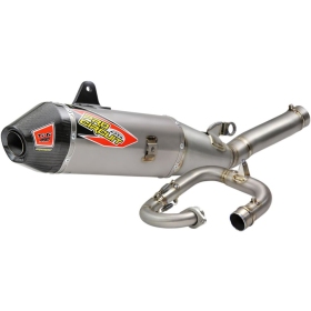 PRO CIRCUIT Ti-6 Pro Exhaust System Titanium/Carbon Fiber Yamaha Y 250F/X 19-24