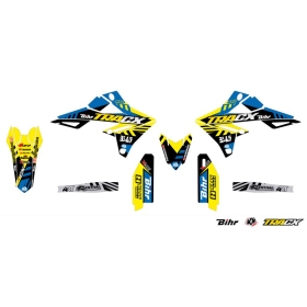 UFO Plastic & Graphic Kit OEM Color Suzuki RM-Z250/450