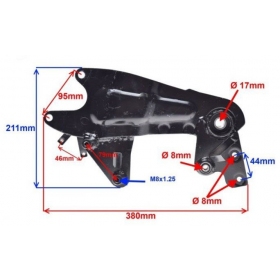 Engine mount CHINESE SCOOTER right side