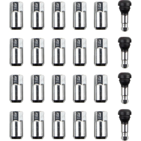 MOOSE OFFROAD FOUR WHEEL Replacement ATV/UTV Wheel Lug Nuts with Valve Stems CF Moto / Polaris 500-2000 14-25