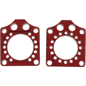 PRO CIRCUIT Rear Axle Blocks Red Honda CRF 250/450 09-17