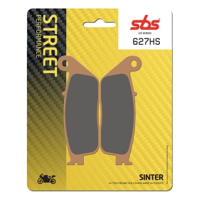 Sbs stabdžių trinkelės 627HS Sintered CAGIVA / HONDA / KAWASAKI / SUZUKI / TRIUMPH / YAMAHA