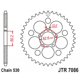 Rear sprocket JTR7086