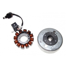 Stator ignition + flywheel PIAGGIO / GILERA / VESPA 50cc 4T