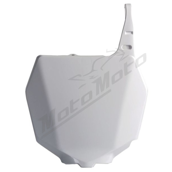 Priekinio numerio plastikas baltas CEMOTO Suzuki RM / RM-Z 125-450cc 2001-2009