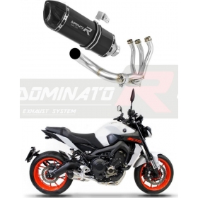 Duslintuvo kompl. Dominator HP1 BLACK YAMAHA MT-09 2017-2020