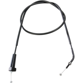 MOOSE OFFROAD Black Vinyl Throttle Cable Arctic Cat 366 / 375 / 400 / 500 / H1 366-650cc 00-14