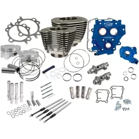 S&S CYCLE 110" Power Package Performance Kit Harley Davidson FLD / FLHR / FLHRC 1450-1690cc 06-17