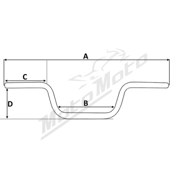 Off Road Aluminum Handlebar 806mm