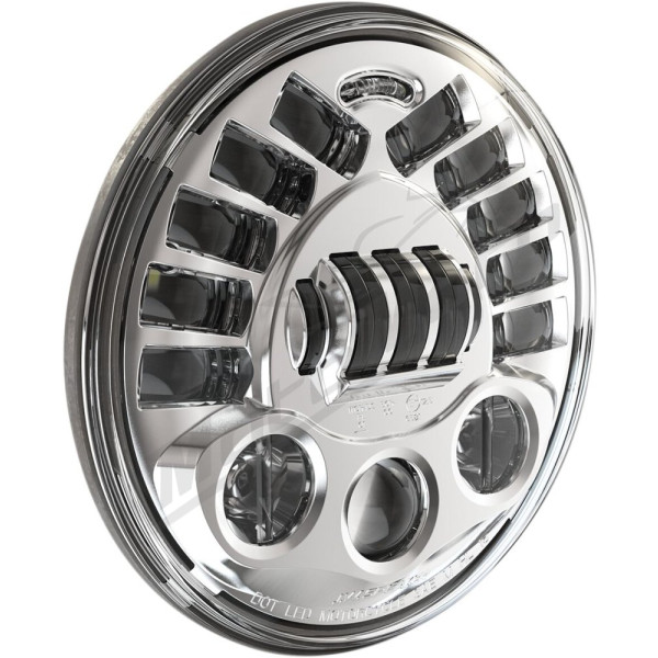 J.W. SPEAKER 7 colių LED adaptyvus priekinis žibintas BMW / Ducati / Harley Davidson 75-1868 73-25
