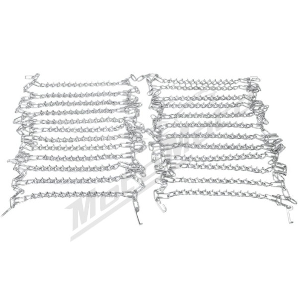 MOOSE OFFROAD V-Bar Ratų sniego grandinės 2vnt. Arctic Cat / Honda / Kawasaki / Polaris / Yamaha 200-500cc 83-05