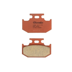 Brembo Brake pads rear 40,7x62x9,5mm Kawasaki / Suzuki / Yamaha 125-600 89-02