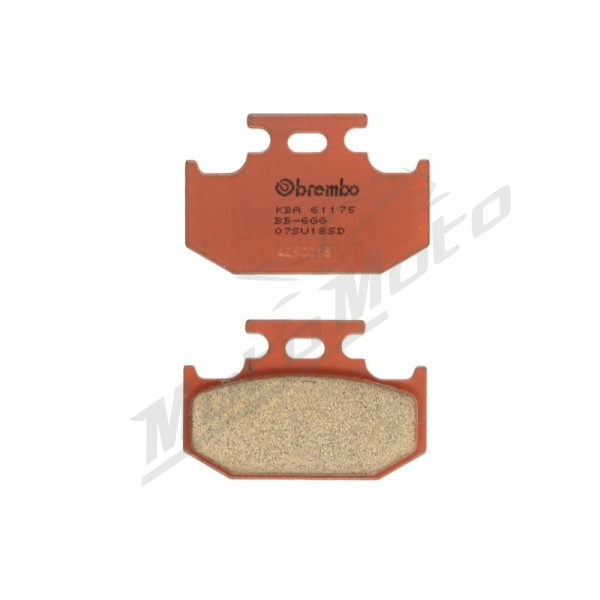 Brembo Brake pads rear 40,7x62x9,5mm Kawasaki / Suzuki / Yamaha 125-600 89-02