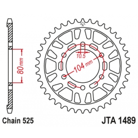 Rear sprocket ALU JTA1489