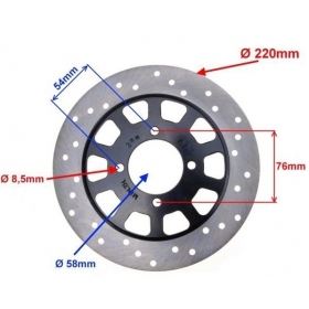 Brake disc OGAR900 Ø220mm