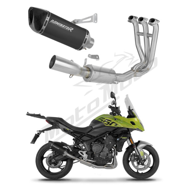 Dominator Pilna Išmetimo Sistema HP6 BLACK + dB killer Triumph Tiger Sport 660 2025->
