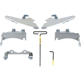 MEMPHIS SHADES METRIC Windshield Trigger-Lock Complete Mount Kit Kawasaki VN 900 06-25