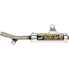 PRO CIRCUIT 304 Silencer Stainless Steel/Aluminum Suzuki RM 125 93-95